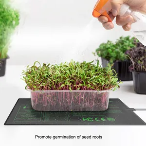 2023 Garden Suppliers 48 x 20.75 Inch UL/MET Certified Heating Pad for Plants with Temperature Controller Seedling Heat Mats