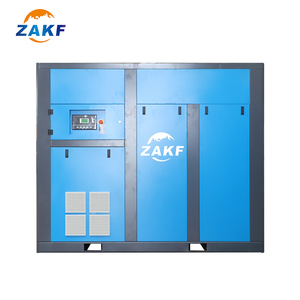 ZAKF เครื่องประหยัดพลังงาน 175HP 132KW 11KW 30KW 75KW 110KW 185KW 7-12บาร์ เครื่องสูบลมแบบสกรูความเร็วคงที่สำหรับเครื่องเป่าลม 175HP - Product Image 1