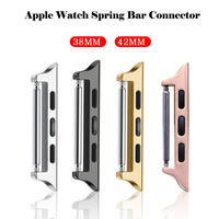 Adaptateur de connexion en acier inoxydable pour bracelet Apple Watch Series 6 7 8 9 10 - Accessoire métallique pour montre