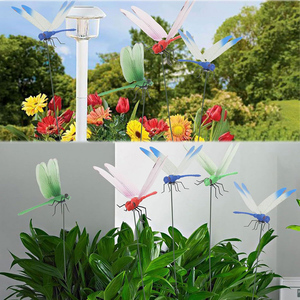 Clip para sombrero de libélula, simulación realista, estaca decorativa para jardín, clips decorativos realistas para exteriores - Product Image 4