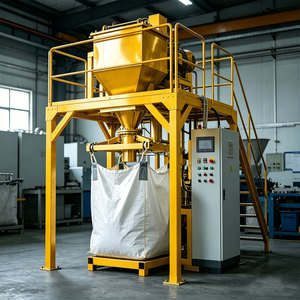 Machine de remplissage automatique en vrac pour sacs jumbo, machine de pesage et de remplissage de poudre de qualité alimentaire pour sacs en papier, sable et mélange de ciment - Product Image 3