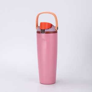 Nuovo arrivo grande capacità 30oz doppia parete in acciaio inox bicchieri Logo personalizzato isolato bottiglie d'acqua con coperchio di rimbalzo - Product Image 6