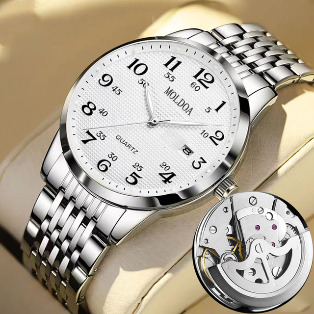 New Arrival Korean Fashion Swiss Style Quartz Watch Waterproof Luminous Date Daily Accessory  Wholesale Source Jewelry Factory