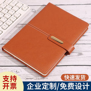 Agenda Organizadora de Cuero A5, Cuaderno de Negocios Portátil, Juego de Regalo de Oficina Premium, Impresión Digital, Logotipo Personalizable - Product Image 2