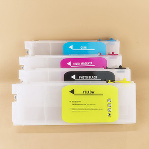 700mlリフィルラブルカートリッジ自動リセットチップ付きエプソンT5400 T5470 T5480プリンター用 - Product Image 4