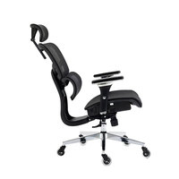 Chaise de bureau moderne de haute qualité 4D ajustable de luxe avec élévateur à gaz Design ergonomique en maille avec soutien lombaire