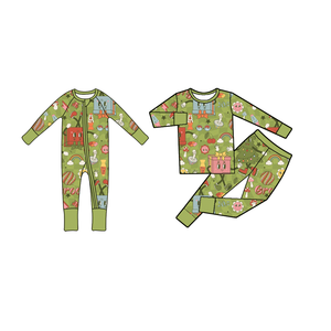 長袖新生児幼児服春ソフト95% 竹繊維ヨーロッパ赤ちゃんジッピーロンパー折りたたみ可能18ヶ月2T - Product Image 5