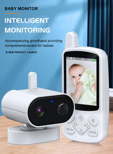 Moniteur vidéo pour bébé avec écran IPS de 2,8 pouces, vision nocturne 720P, <span class=keywords><strong>audio</strong></span> bidirectionnel, 2,4 GHz FHSS, best-seller - Product Image 3
