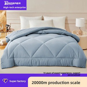 Suministro directo de fábrica Procesamiento personalizado Núcleos de edredón de algodón puro Acolchado de diamantes Color sólido para hotel para <span class=keywords><strong>Amazon</strong></span> Cross-Border - Product Image 3