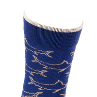 Chaussettes pour hommes en tricot tendance et écologiques, mi-hautes, confortables, absorbant la transpiration, respirantes, pour la vie quotidienne, bottes, logo personnalisé 3D