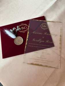 Impression personnalisée Raiponce <span class=keywords><strong>Couronne</strong></span> Thème Sweet 15 16 Quinceanera Party Carte d'invitation <span class=keywords><strong>de</strong></span> mariage avec enveloppe lilas - Product Image 4