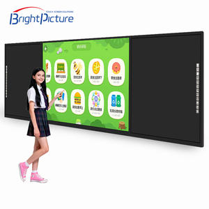 <span class=keywords><strong>Pizarra</strong></span> <span class=keywords><strong>Digital</strong></span> <span class=keywords><strong>Interactiva</strong></span> Inteligente LED Infrarroja Interconectada de 75-86 Pulgadas con Pantalla Táctil IR de 20 Puntos, 4K y Cámara de 48MP - Product Image 2