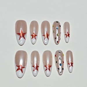 Muhaha Trend Design Brand Press-to-Extend Amande Nail <span class=keywords><strong>Tips</strong></span> - Product Image 2
