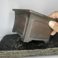 Pot Bonsai Yixing Bentuk Persegi Tanpa Lapisan, Buatan Tangan Berkualitas Tinggi Desain Baru 2026