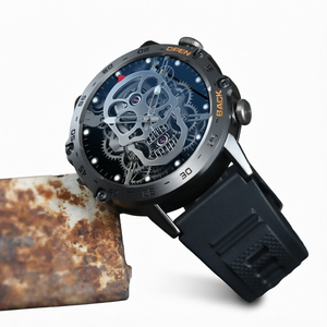 Reloj Inteligente Deportivo para Exteriores, Pantalla Redonda de 1.39 Pulgadas, Batería de 400 mAh, Monitoreo de Salud y Frecuencia Cardíaca, Resistente al Agua, K52 - Product Image 1