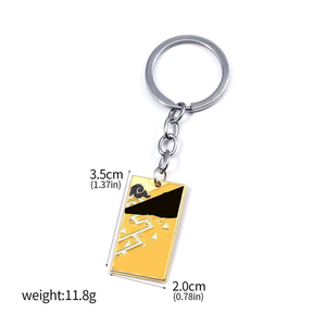 <span class=keywords><strong>Porte</strong></span>-clés en alliage de zinc au design anime populaire, en stock, avec différentes finitions et émail souple, avec anneau <span class=keywords><strong>porte</strong></span>-clés - Product Image 4