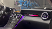 Pour Mercedes-Benz Classe C W205 et GLC X253 : Kit d'éclairage d'ambiance intérieur Symphony pour améliorer l'atmosphère des modèles C-Class et GLC