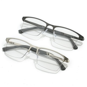 Gafas de lectura de Metal ligeras para hombres y mujeres, bloqueo de luz azul, gafas graduadas antideslumbrantes, lectores mayores, venta al por mayor - Product Image 4