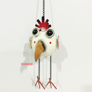 Carillon à vent d'extérieur <span class=keywords><strong>Liffy</strong></span>, design vintage en métal, papillon, finition peinte en brun, durable, décoration murale, jardin, maison, chambre - Product Image 4