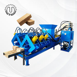 เครื่องอัดบล็อกใยมะพร้าวไฮดรอลิกประหยัดพลังงาน UT สำหรับผลิตชิปมะพร้าว 650 กรัม/5 กิโลกรัม กำลังการผลิต 120 บล็อก/ชม. ระดับความปลอดภัยสูง - Product Image 1
