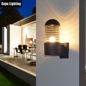 Lampe murale extérieure Gepu E27, éclairage haut et bas, étanche, en plastique, pour jardin, cour, GP-ABS115 - Product Image 2