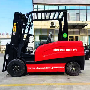 Carretilla Elevadora Eléctrica de 3 Toneladas, 48V, de 3 Ruedas con Batería de Iones de Litio, Compacta para Almacén, con Desplazador Lateral y Certificación CE - Product Image 1