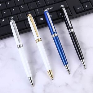 Wholesale Custom PS-20250819-11 High End Custom Logo Metal Ballpoint <b>Pen</b> Twist Promotion Business Writing School Gift - Product Image 6
