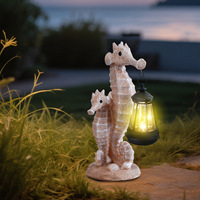 Lampe solaire d'extérieur en forme de statue de mouette, best-seller transfrontalier, pour la plage, la villa, le jardin, objet décoratif d'ambiance