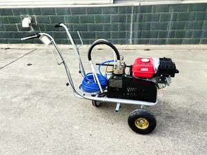 Machine de marquage routier pour viaducs et voies d'accès, pression de <span class=keywords><strong>travail</strong></span> 22,8 MPa, largeur de trajectoire 5-25 cm, vitesse de trajectoire 50 m/min - Product Image 3