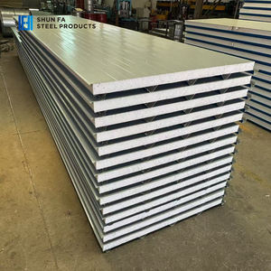 مخصص رشفة في الهواء الطلق انحياز رغوة الجدار الخارجي معزول الصلب Eps لوحة شطيرة غرفة باردة - Product Image 2