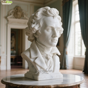Hochwertige geschnitzte Marmor-Büste von <span class=keywords><strong>Beethoven</strong></span> - Product Image 3