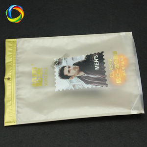 <span class=keywords><strong>Bolsa</strong></span> de plástico con logotipo personalizado impreso <span class=keywords><strong>para</strong></span> <span class=keywords><strong>ropa</strong></span>, <span class=keywords><strong>bolsa</strong></span> de plástico con cierre de cremallera, bolsas con cierre hermético <span class=keywords><strong>para</strong></span> paquete con orificio <span class=keywords><strong>para</strong></span> colgar - Product Image 4