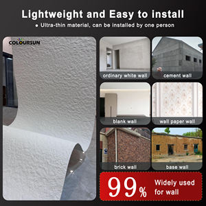 超薄粗面花崗岩人工石MCM屋外大型スラブ壁張り板フレキシブルストーン改質粘土素材ベニヤ - Product Image 2