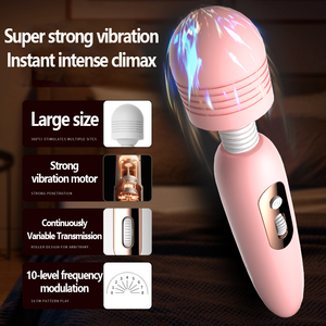Masajeador Corporal con Vibración Súper Fuerte, Varita AV, Productos de Masturbación Femenina para Parejas, Todo en Uno - Product Image 3