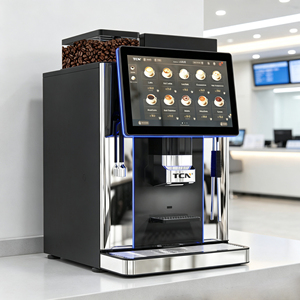 เครื่องชงกาแฟแบบ Bean-to-Cup ระดับพรีเมียม พร้อมนมสด หน้าจอสัมผัสขนาด 15.6 นิ้ว พร้อมเครื่องบดกาแฟแบบ Flat Burr ขนาด 64 มม. สำหรับโรงแรมและสำนักงาน - Product Image 6