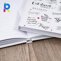 Agenda de Tapa Dura con Impresión OEM de Moda para Tiendas de Papelería de Alta Gama, Impresión Multicolor, Laminación Mate, Materiales Reciclables