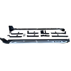 JOESHIER Luxury & Off-Road Aluminum Alloy <b>Pedal</b> Type <b>Car</b> Side Steps & Running Board for RUSH 2018-2021 Decoration Protection - Product Image 3
