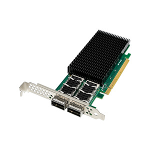 สปีดบริดจ์ 7339 E810 Cqda2 Pcie X16 พอร์ตคู่ 100g Qsfp28 การ์ดเครือข่ายเซิร์ฟเวอร์ - Product Image 2