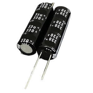 Condensateur électrolytique en aluminium 330uf 330v pour utilisation avec un flash photo ou un four à micro-ondes - Product Image 1