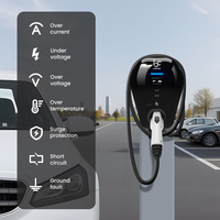 OCPP 2.0.1 ISO15118 Estación de carga de coche eléctrico para el hogar Ik10 J1772 40amp 32A 7kw 9.6kw Cargador rápido Ev