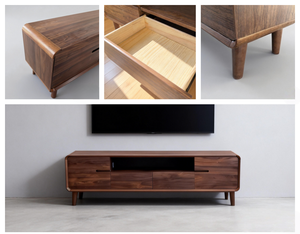 Meubles de salon modernes sur mesure pour toute la maison, designs de meubles muraux pour téléviseur, meubles <span class=keywords><strong>TV</strong></span> modernes en bois - Product Image 4