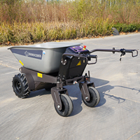 KS450E Elektrischer Mini-Dumper 450kg für Sand, Gestein, Ziegel und Lagerhaufen – Batteriebetriebener Materialwagen