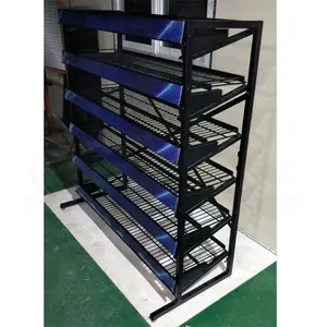 Gondola Display Shelves cosmetics retail metal engine oil store fixture suppliers and store shelving for shops supermarket racks