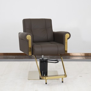Sillón de Barbería Moderno Estilo Europeo, Taburete de Barbería, Silla de <span class=keywords><strong>Peluquería</strong></span> con Elevación - Product Image 4