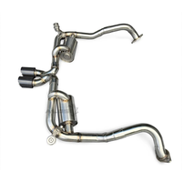 Sistema de Escape Valvetronic Catback para Porsche BoxsterS Cayman S 981 2.7L 3.4L 3.8L 2012-2016, Silenciador de Alto Rendimiento SS304