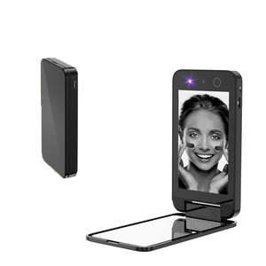 Miroir compact portable UV avec caméra UV pour tester la protection solaire du visage et des mains, idéal pour les voyages en extérieur et l'utilisation quotidienne en déplacement - Product Image 6