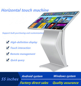 All-in-One 32 43 49 55inch màn hình cảm ứng LCD màn hình quảng cáo <span class=keywords><strong>kiosk</strong></span> ngang tương tác kỹ thuật số biển thông tin hiển thị - Product Image 5