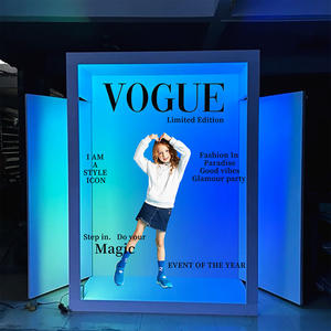 กล่องใส่ภาพถ่ายทำจากมิเรอร์2025ไลท์ LED RGB Vogue Degree - Product Image 5