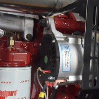 80KW Biogas-Motoraggregat mit Autostart 6Bt LPG-Gasgenerator und Gasleckalarm Benzingenerator 100kVA CNG LNG Aggregat