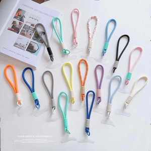 Wholesale Custom Woven Phone <b>Lanyard</b> Creative Short Wrist Strap for Backpack Keychain Pendant Accessories - Product Image 1